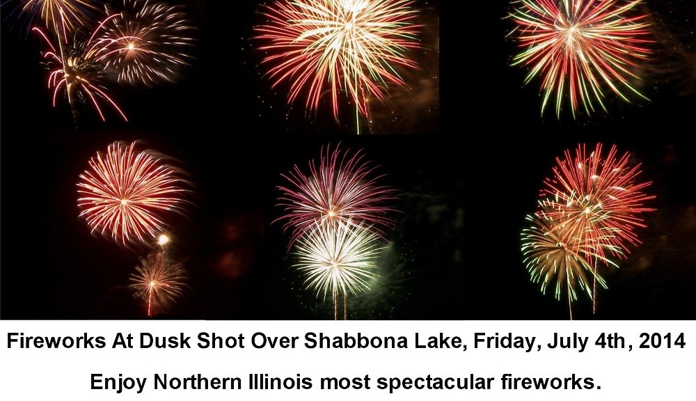 Shabbona Lake Fireworks