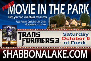 Movie in the Park @ Shabbona Lake - October 6, 2012