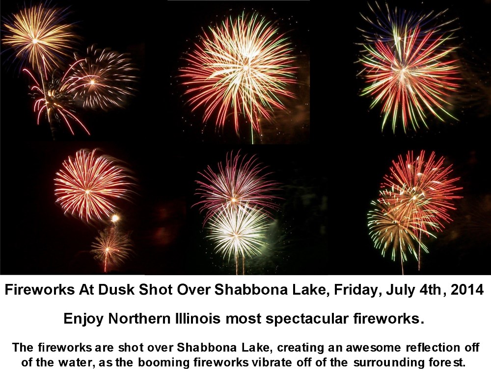 Shabbona Lake Fireworks